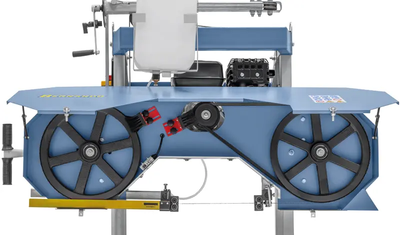 Kmenová pásová pila Bernardo BBS 400 B - benz. motor (BER1412980)