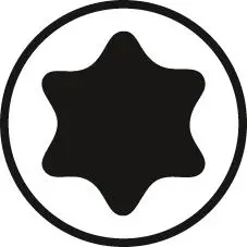 Zástrčné klíče T6-T25 SAFETY v plastovém držáku - 8 ks. PB Swiss Tools PB 411.BH 6-25 (EDE59090900)