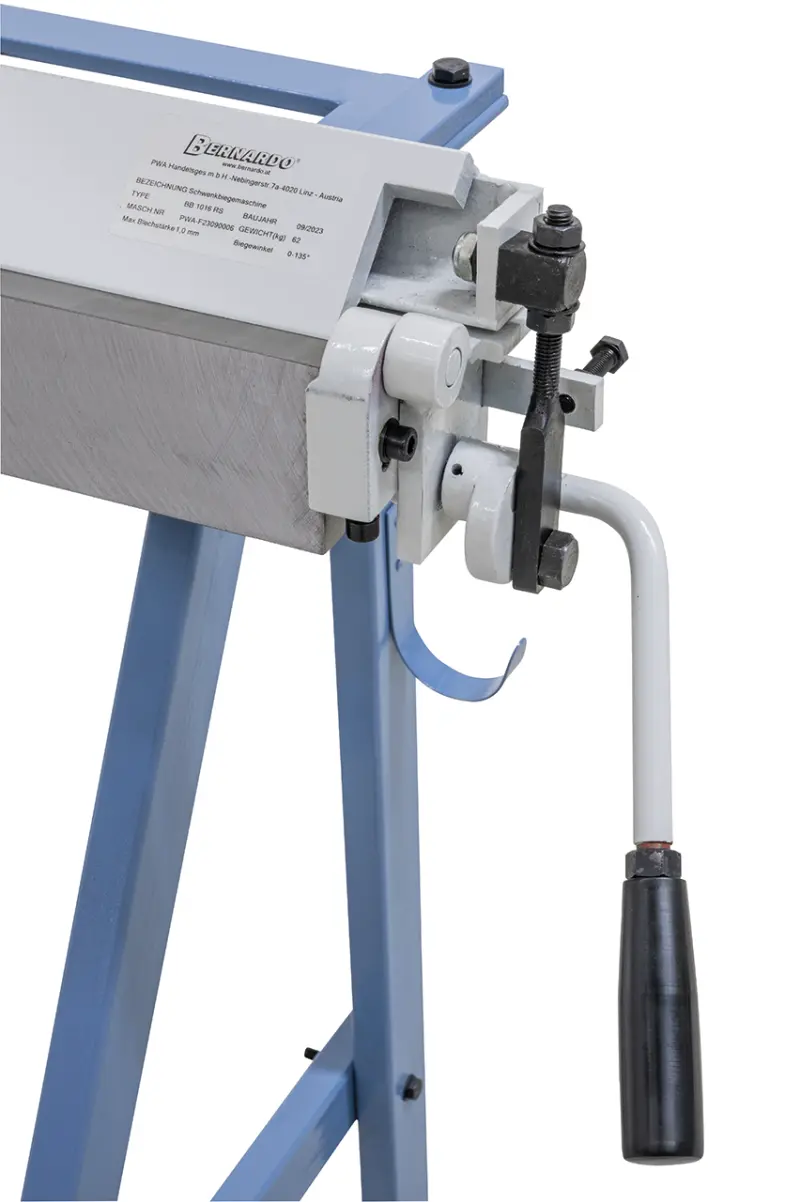 Ruční ohýbačka plechu Bernardo BB 1016 RS s kotoučovými nůžkami (BER061305), BER061305