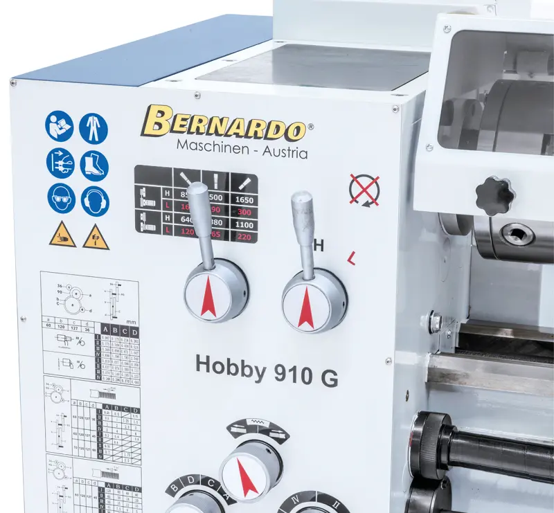 Soustruh Bernardo Hobby 910 G - 3osé odměřování ES-12 V (400 V) (BER031198)