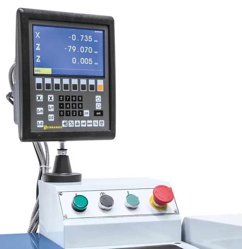 Soustruh Bernardo Hobby 910 G - 3osé odměřování ES-12 V (400 V) (BER031198)