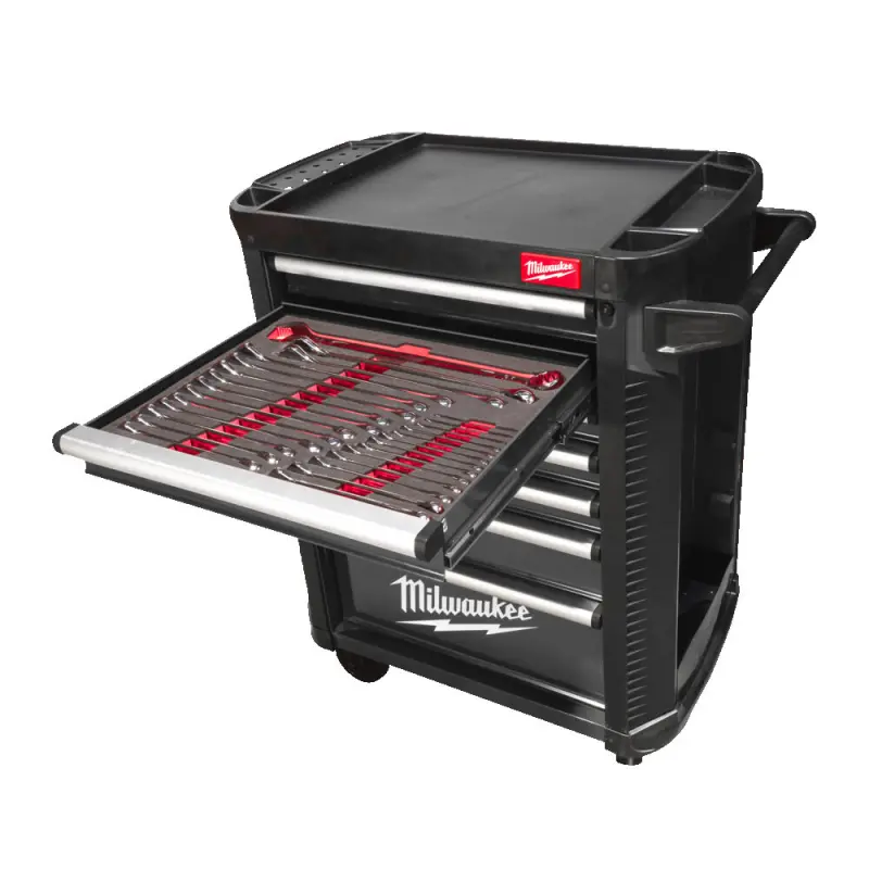 Dílenská skříň Milwaukee TOOLGUARD™ 78 cm, včetně sady nářadí – 206 dílů (MI4932500744)