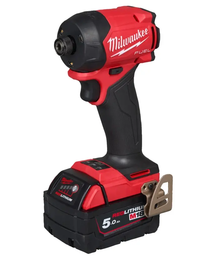 Aku 1/4" HEX rázový šroubovák/utahovák Milwaukee M18 FIDRQ-502X SURGE, 113 Nm, 2x aku M18 B5 + M12-18 FC + kufr, 4933498912