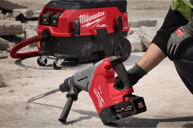 Aku vrtací a sekací kladivo Milwaukee M18 FHACO745-0C 45MM SDS-Max, ONE-KEY, bez aku, s kufrem, 4933493445