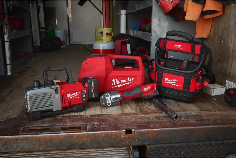 Aku rekuperační čerpadlo Milwaukee M18 BLRP-121, 1x aku M18 FB12 + M12-18 FC, 4933498173