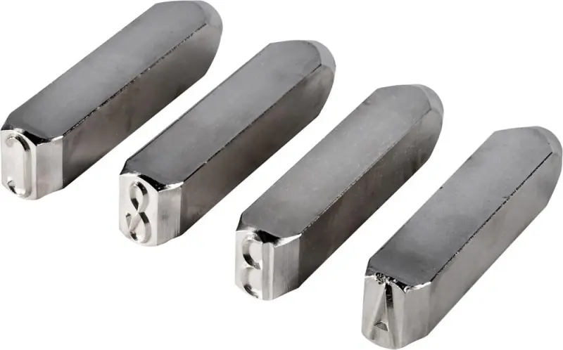 Raznice s písmeny, poniklováno, výška písma 8 mm TURNUS 331-008 ve výprodeji (EDE97230008V)