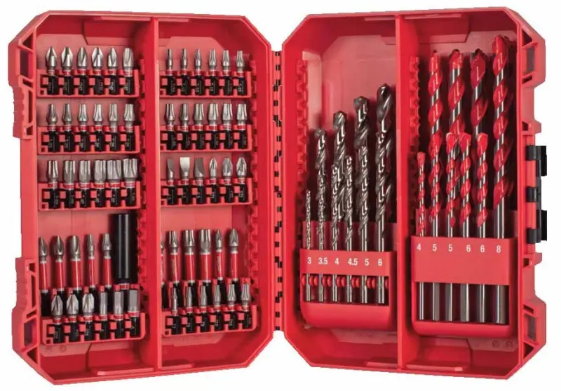 Sada Milwaukee SHOCKWAVE IMPACT DUTY BIT SET (80 kusů), bity a vrtáky, 4932501309