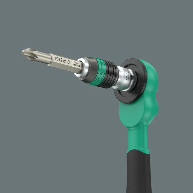 Wera 005542 Gola sada 1/4" s ráčnou Zyklop Comfort 8100 SA 15, palcová (W05005542001), W05005542001