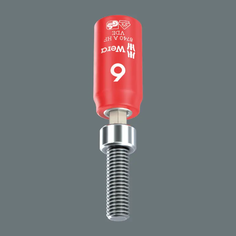 Wera 004967 Gola sada 1/4" s ráčnou Zyklop 8100 SA VDE, metrická (W05004967001)