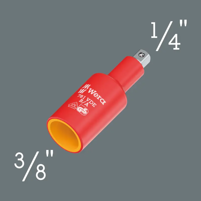 Wera 024692 Adapter 1/4" x 3/8" 781 VDE B/A izolovaný (W05024692001)