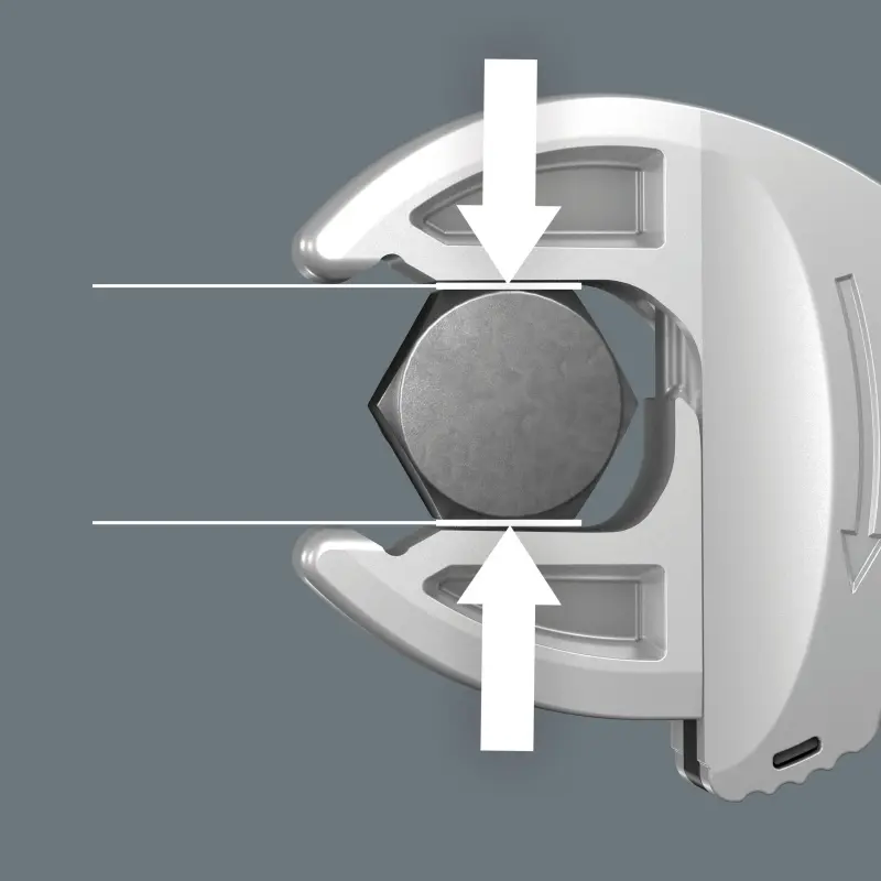 Wera 020332 Samonastavitelný oboustranný otevřený klíč 6006 Joker S/L (10 ÷ 13/7/16 ÷ 3/4") (W05020332001)