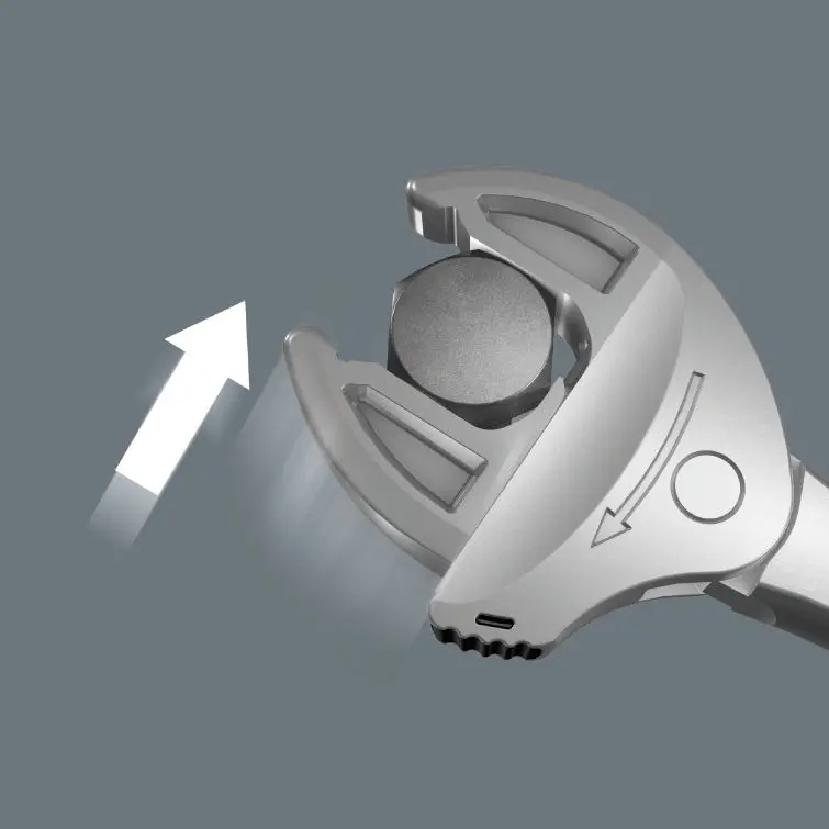 Wera 020111 Samonastavitelné otevřené klíče s ráčnou (7 ÷ 32 mm nebo 1/4"-1 1/4") 6004 Joker - 6 ks (W05020111001), W05020111001