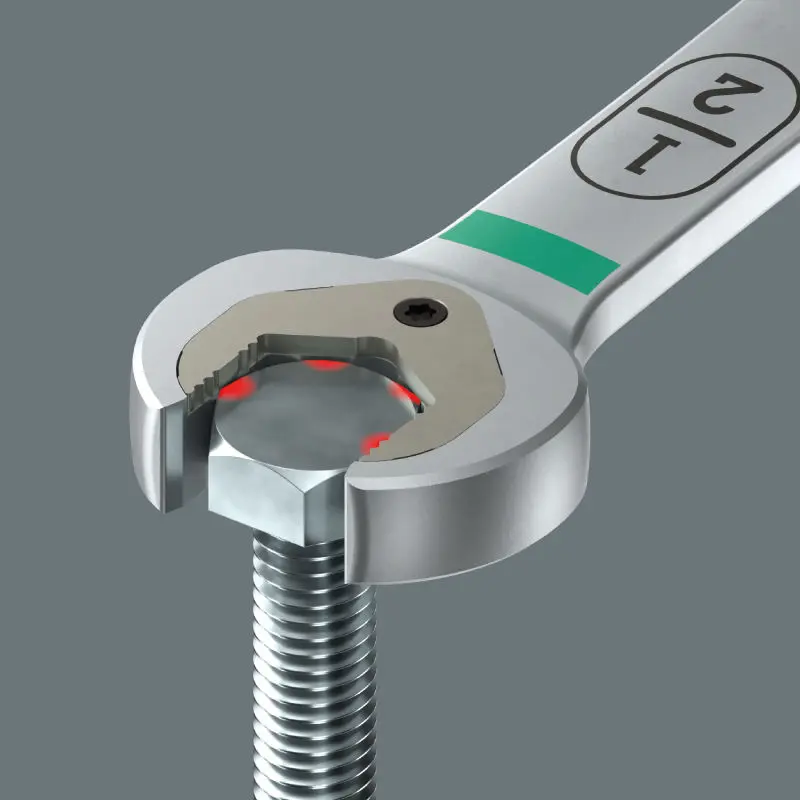 Wera 020364 Očkoplochý ráčnový klíč SB 1/2" 6007 Joker, dlouhý, palcový (W05020364001)