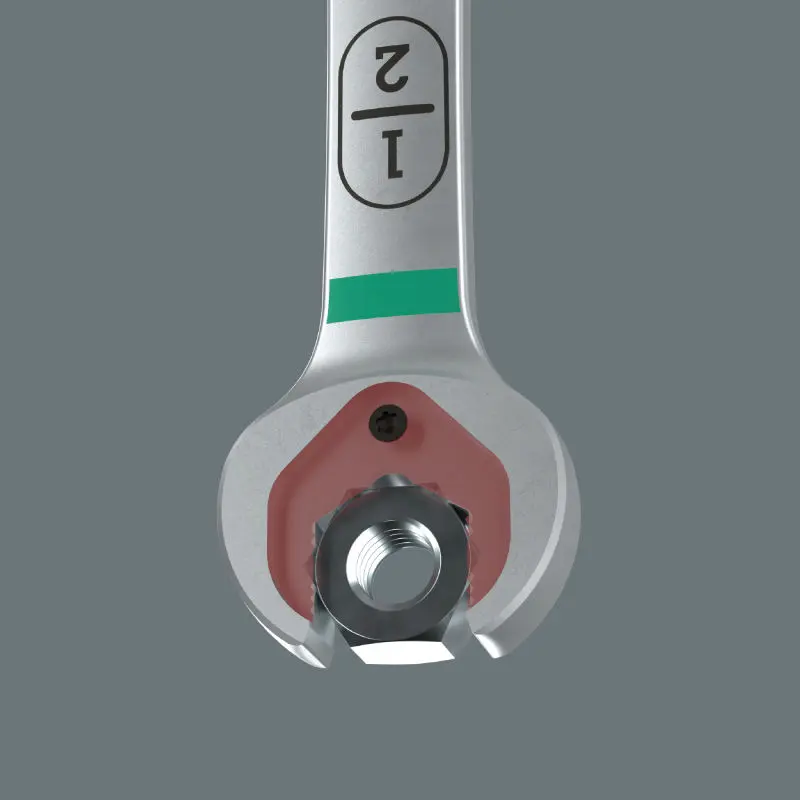 Wera 020364 Očkoplochý ráčnový klíč SB 1/2" 6007 Joker, dlouhý, palcový (W05020364001)