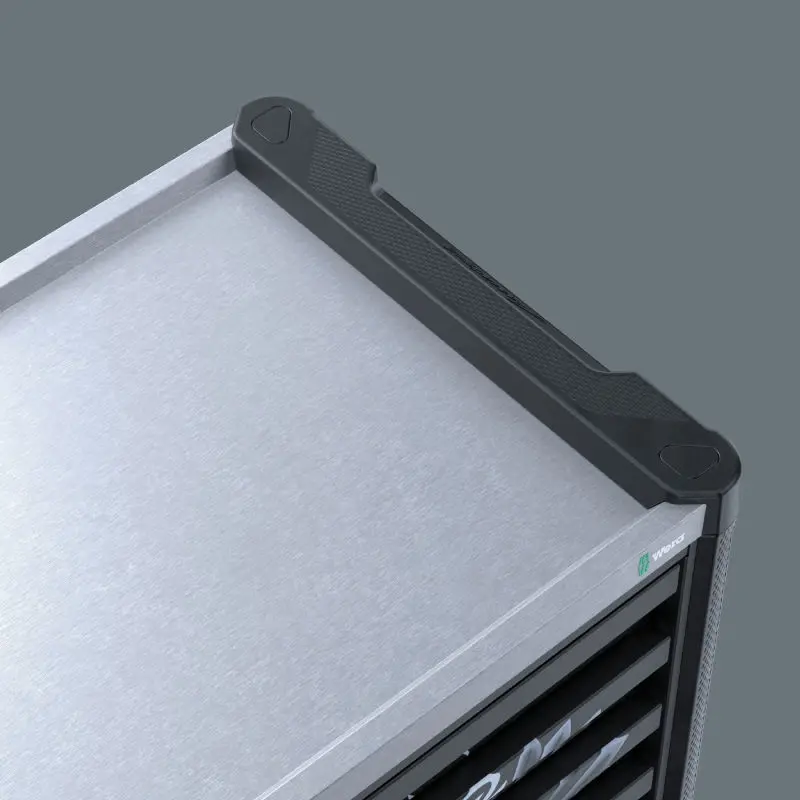 Wera 150135 Pojízdný dílenský vozík 9705 (7 zásuvek) Tool Rebel Nerez 1 - 177 ks nářadí (W05150135001), W05150135001