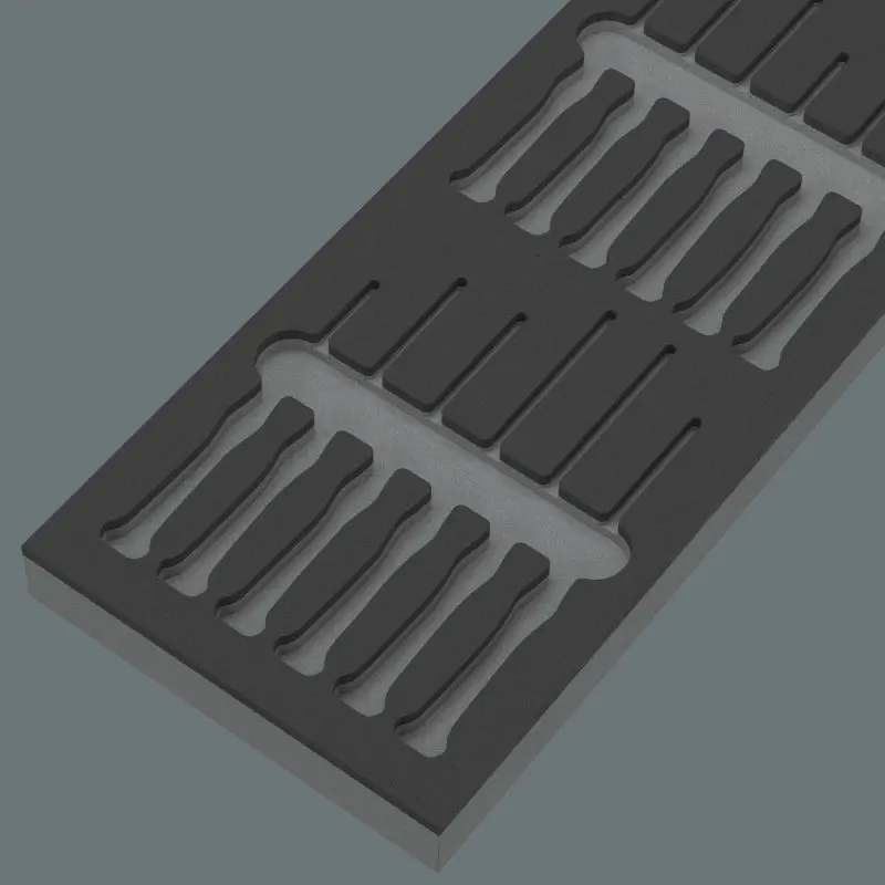 Wera 137318 Pěnová vložka 9816 Prázdná pro šoubováky Kraftform Micro Set 2 - 13 ks (W05137318001), W05137318001