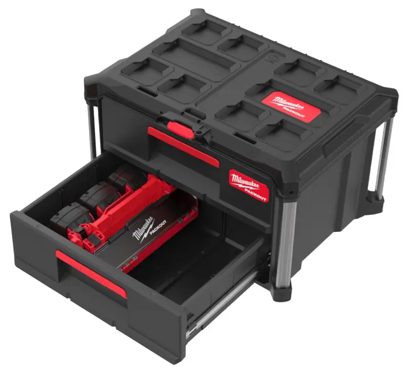 Milwaukee zásuvka s dělicí příčkou PACKOUT, 4932500144