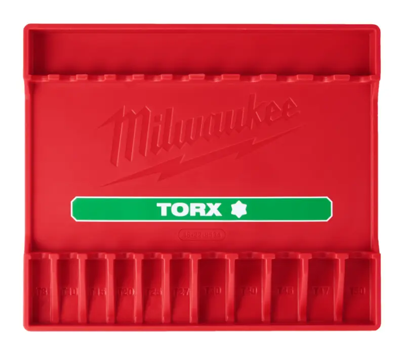 Sada prodloužených hlavic s bity Torx Milwaukee 1/4″ a 3/8″