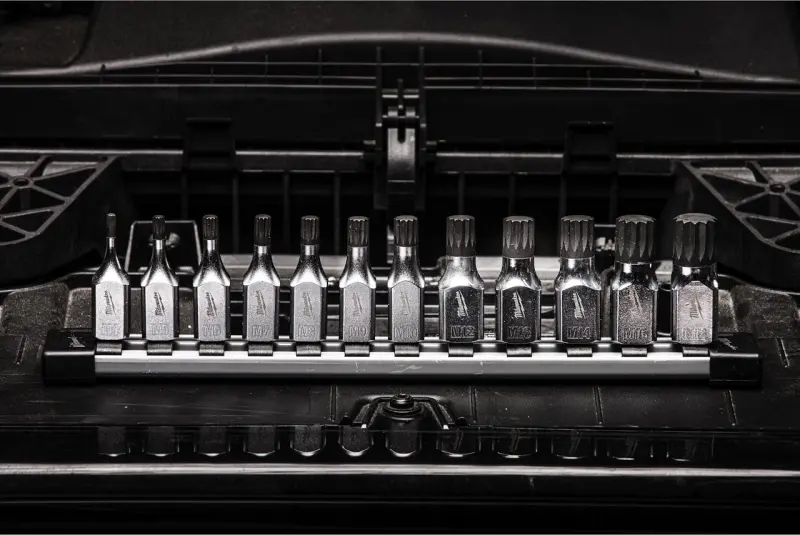 Sada hlavic Milwaukee 3/8" Triple Square Bit, 12ks, 4932500433