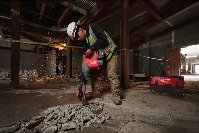 Aku vrtací a sekací kladivo Milwaukee M18 FHACO745-122C 45MM SDS-Max, ONE-KEY, 2x aku M18 FB12 + M12-18 FC + kufr,  4933493446