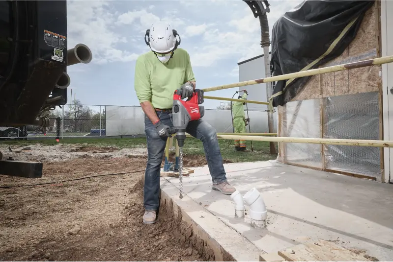 Aku vrtací a sekací kladivo Milwaukee M18 FHACO745-122C 45MM SDS-Max, ONE-KEY, 2x aku M18 FB12 + M12-18 FC + kufr,  4933493446