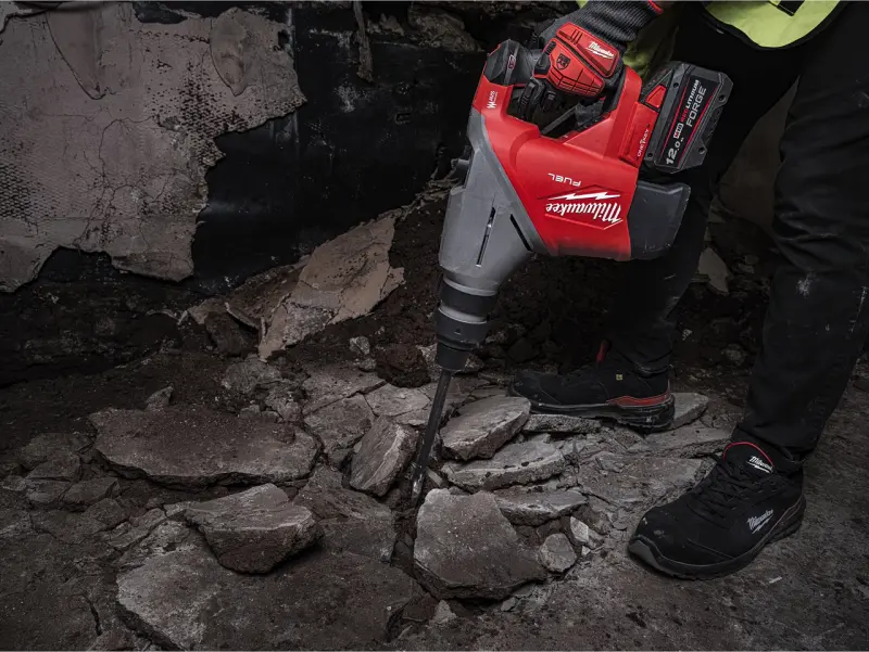 Aku vrtací a sekací kladivo Milwaukee M18 FHACO745-122C 45MM SDS-Max, ONE-KEY, 2x aku M18 FB12 + M12-18 FC + kufr,  4933493446