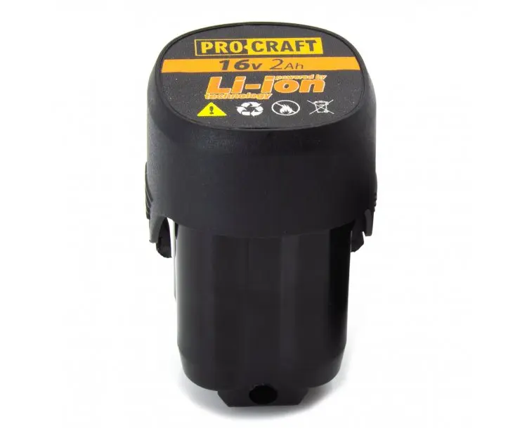 Batéria akumulátorová, 16V Li-ion, 2000mAh Procraft 16/2 | 16/2