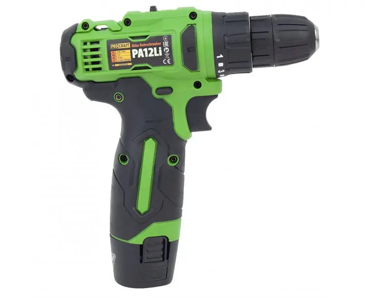 Aku vŕtací skrutkovač Procraft PA12Li Compact | PA12Li Compact