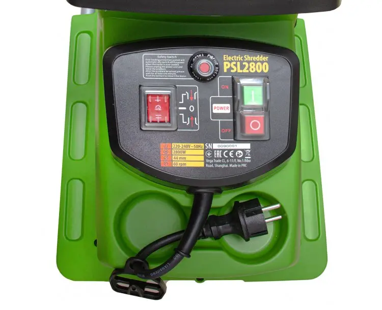 Záhradný drvič konárov valcový Procraft PSL2800 | PSL2800