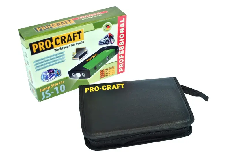 Štartovací zdroj s funkciou powerbanky Procraft JS-10 | JS-10
