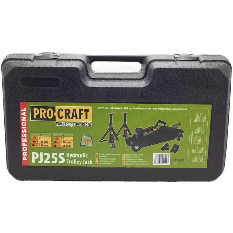Hydraulický zdvihák pojazdný Procraft PJ25S | PJ25S