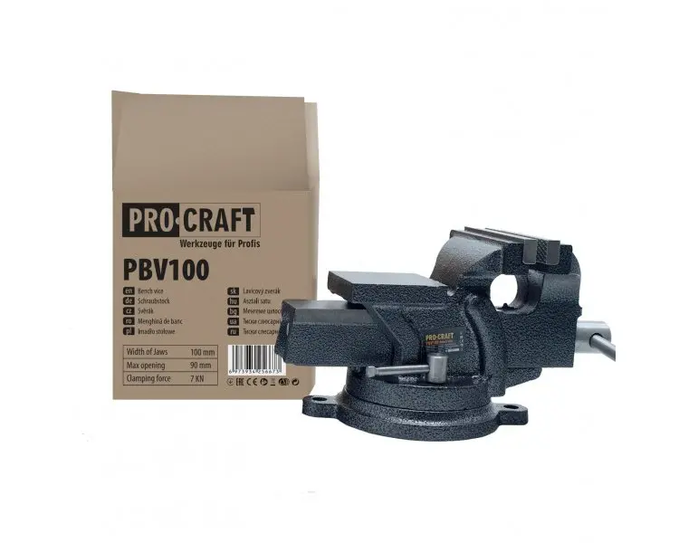 Zverák s kovadlinou Procraft PBV100 | PBV100