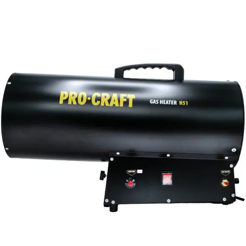 Plynový teplovzdušný ohrievač Procraft H51 | H51