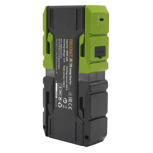 Štartovací zdroj s funkciou powerbanky Procraft JS-10NE | JS-10NE