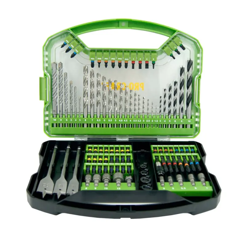 Aku vŕtací skrutkovač s príklepom Procraft SPA18BL Brushless so sadou bitov DBS-101 | SPA18BL/DBS101