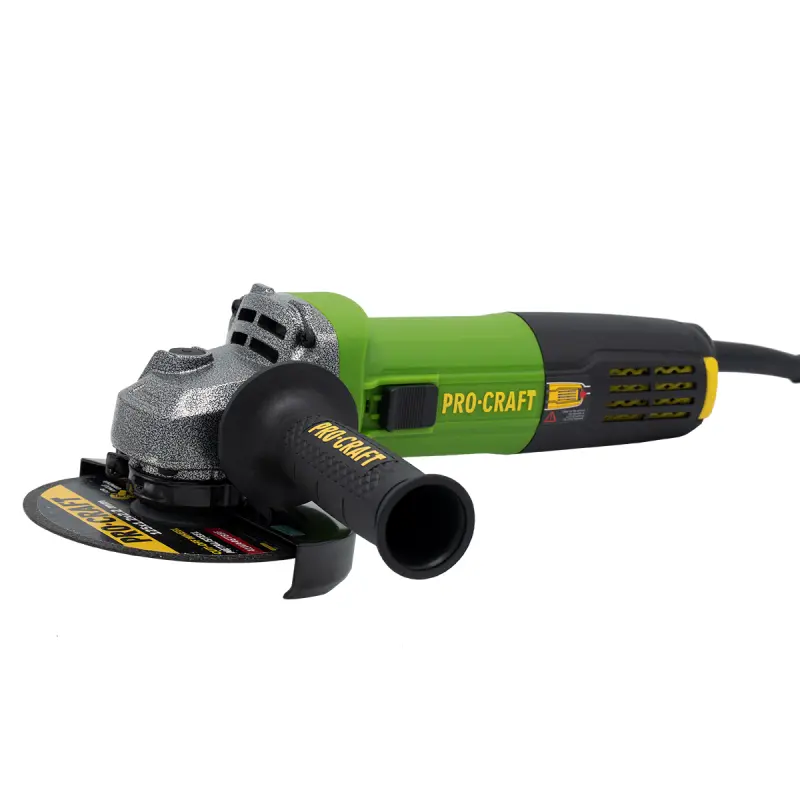 Brúska uhlová Procraft PW1050 + rýchloupínacia matica, 10x rezný kotúč, 2x lamelový kotúč | SPW1050/RM14