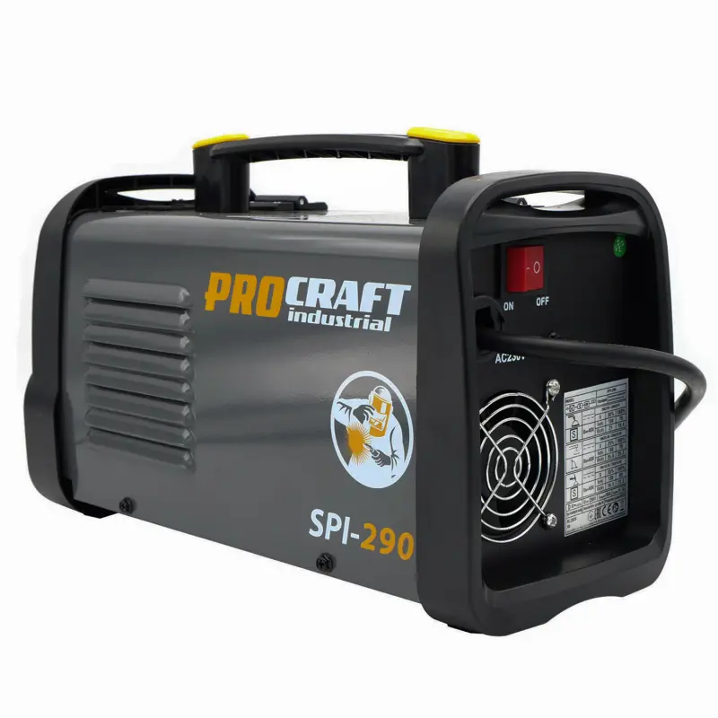 Kombinovaná invertorová zváračka Co Flux - trubičkový drôt, MMA, TIG lift Procraft SPI-290 | SPI-290