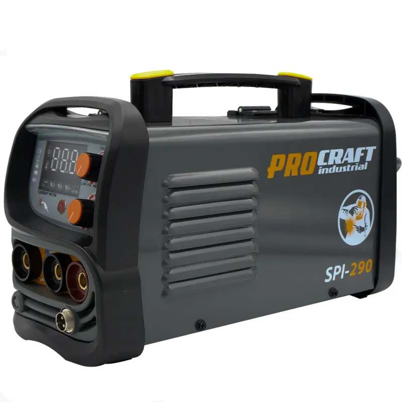 Kombinovaná invertorová zváračka Co Flux - trubičkový drôt, MMA, TIG lift Procraft SPI-290 | SPI-290