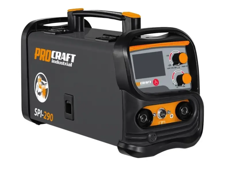 Kombinovaná invertorová zváračka Co Flux - trubičkový drôt, MMA, TIG lift Procraft SPI-290 | SPI-290
