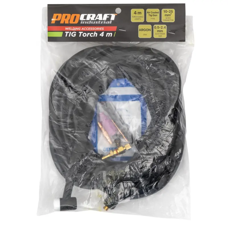 Zvárací horák Tig 4m Procraft Industrial | TIG torch 4m