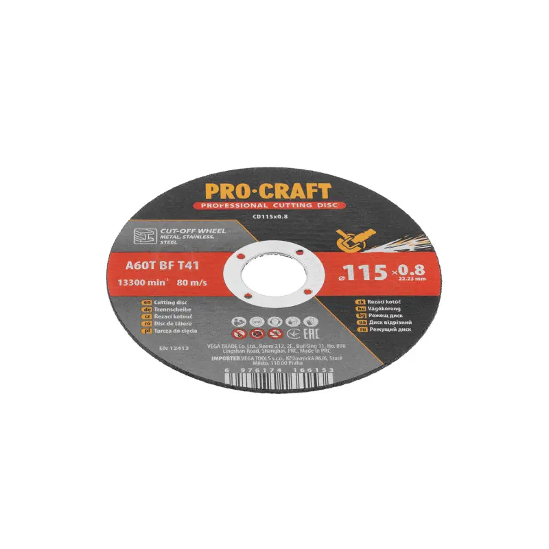 Rezný kotúč Procraft CD115x0.8 | CD115x0.8