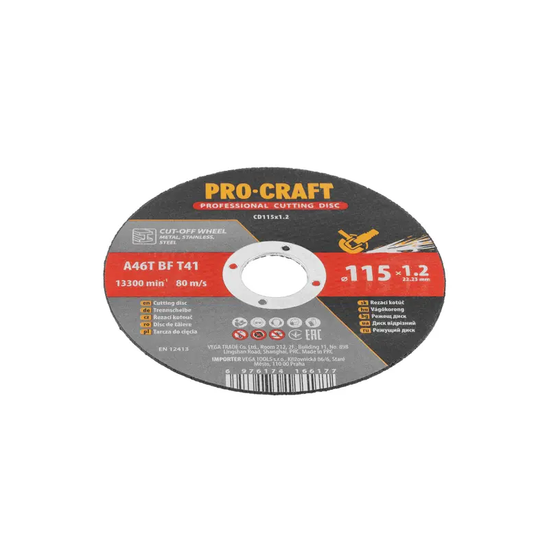 Rezný kotúč Procraft CD115x1.2 | CD115x1.2