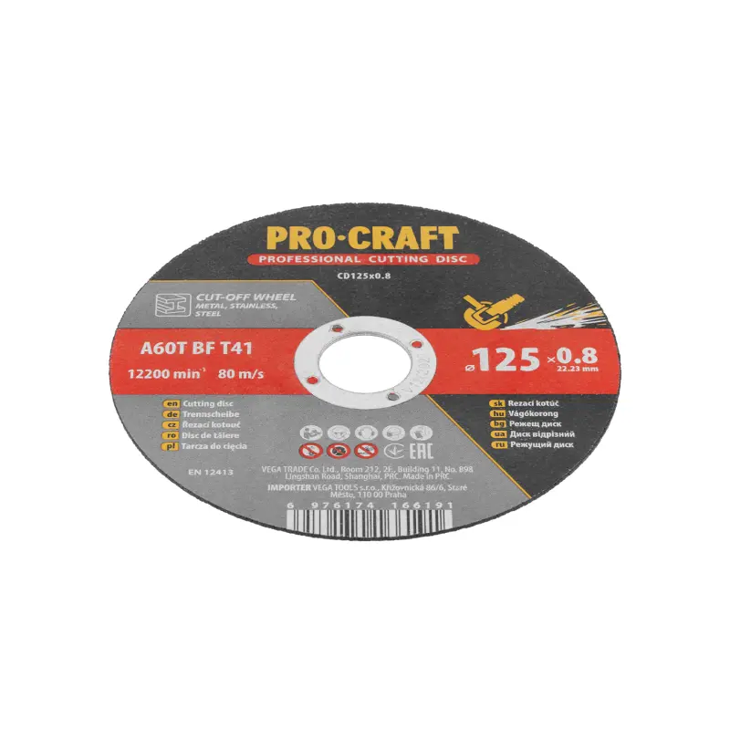Rezný kotúč Procraft CD125x0.8 | CD125x0.8