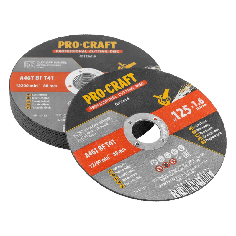 Rezný kotúč Procraft CD125x1.6 | CD125x1.6