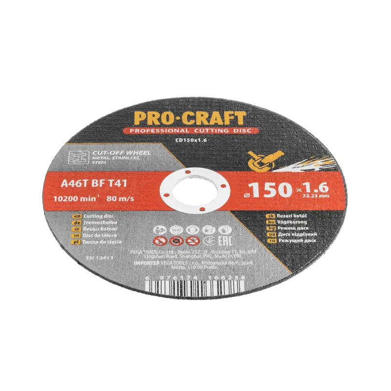 Rezný kotúč Procraft CD150x1.6 | CD150x1.6