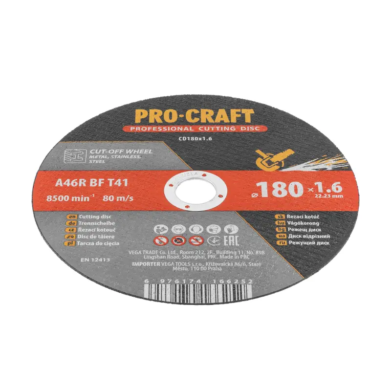 Rezný kotúč Procraft CD180x1.6 | CD180x1.6