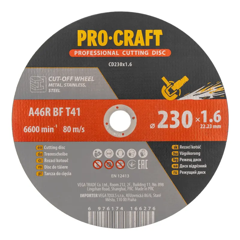 Rezný kotúč Procraft CD230x1.6 | CD230x1.6