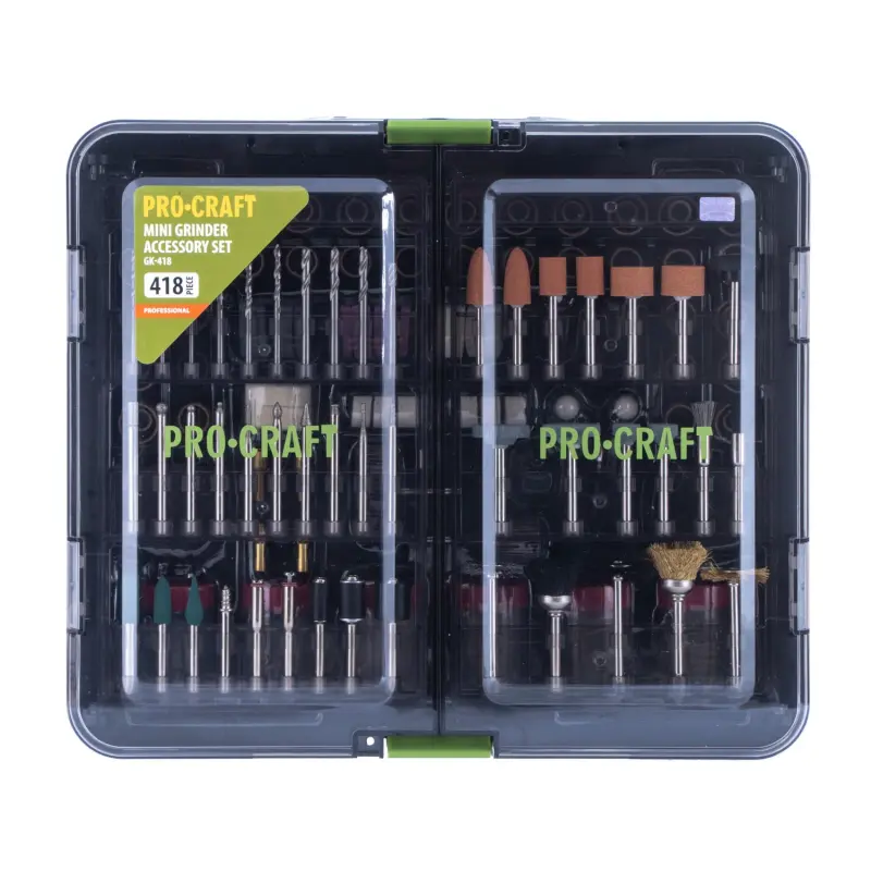 Sada nástavcov na priamu brúsku Procraft GK-418 | GK-418
