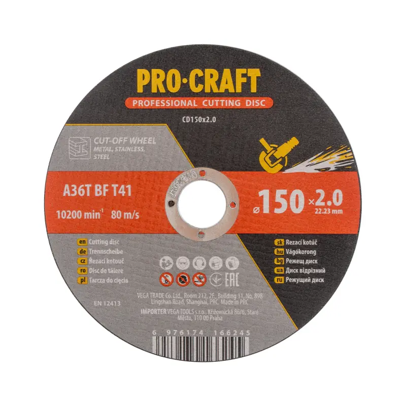 Rezný kotúč Procraft CD150x2.0 | CD150x2.0