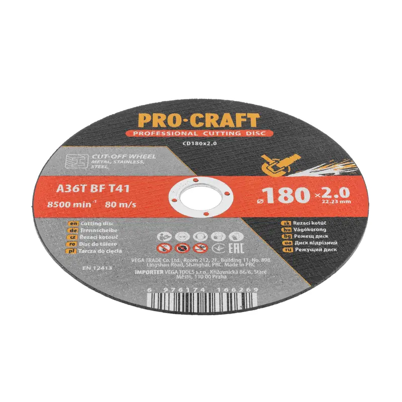 Rezný kotúč Procraft CD180x2.0